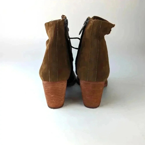 NWT Sam Edelman Millard Lace Up Boots 8 - Picture 7 of 10